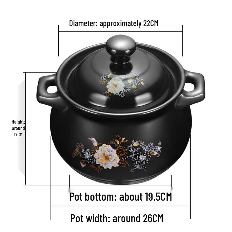 Yipan Ceramic Casserole Soup Pot