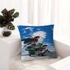 A-Attack On Titan Cushion Cover Car Throw Pillow Case For Sofa Car Christmas Gift 40X40Cm 45X45Cm
