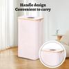 SpaceAid Slim Laundry Hamper With Lid, Narrow Clothes Basket With Handles