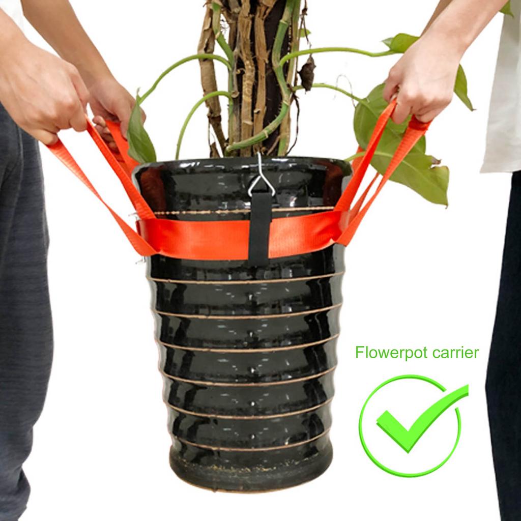 High Strength Potted Plant Mover Lifting Strap for Effortless Garden Object Relocation Easily and Safely
