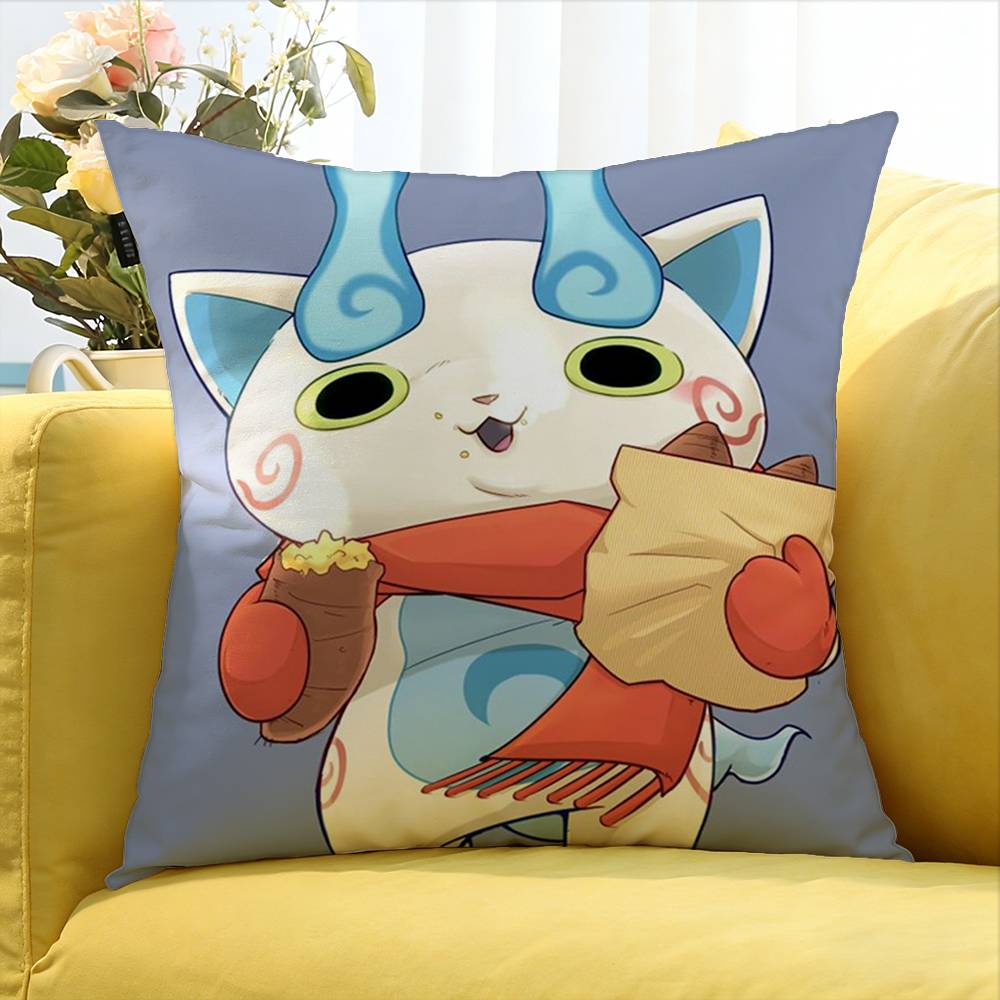 Anime Yo-Kai Watch Various Sizes Square Pillow Case For Car Home Bedchamber Decor