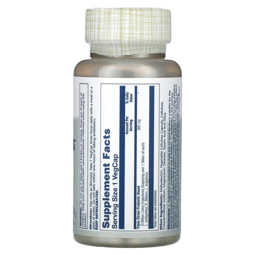 Multidophilus, Triple Strain Formula, 100 Veggie Caps