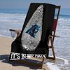 Proof Beach Towel with Carolina Panthers Pattern - Soft,absorbent,quick-drying,machine Washable - Perfect for Swimming,camping,bathing