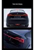 Compatible with Tesla Y/3 Tail Light Assembly, Saber-Style LED Running Lights & Flowing Turn Signals.