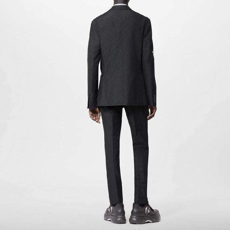 Louis Vuitton Business Suit Coat Men's Black 1ABXYG
