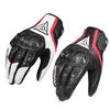 Motorcycle Protect Leather Unisex Moto Touch Screen Breathable Motocross Riding Winter Fall Spring Protective Full Finger Gloves