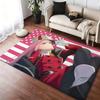Anime D-Darling In the FranXX Zero Two Floor Mat Soft Thickened Non-Slip Bedroom Living Room Door Mat Home Decor Flannel Rugs