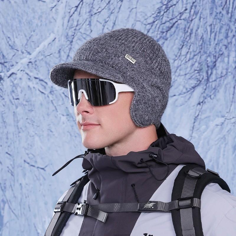 Autumn 2024 Knitted Cap For Men With Windproof Design And Warmth Suitable For Commuting