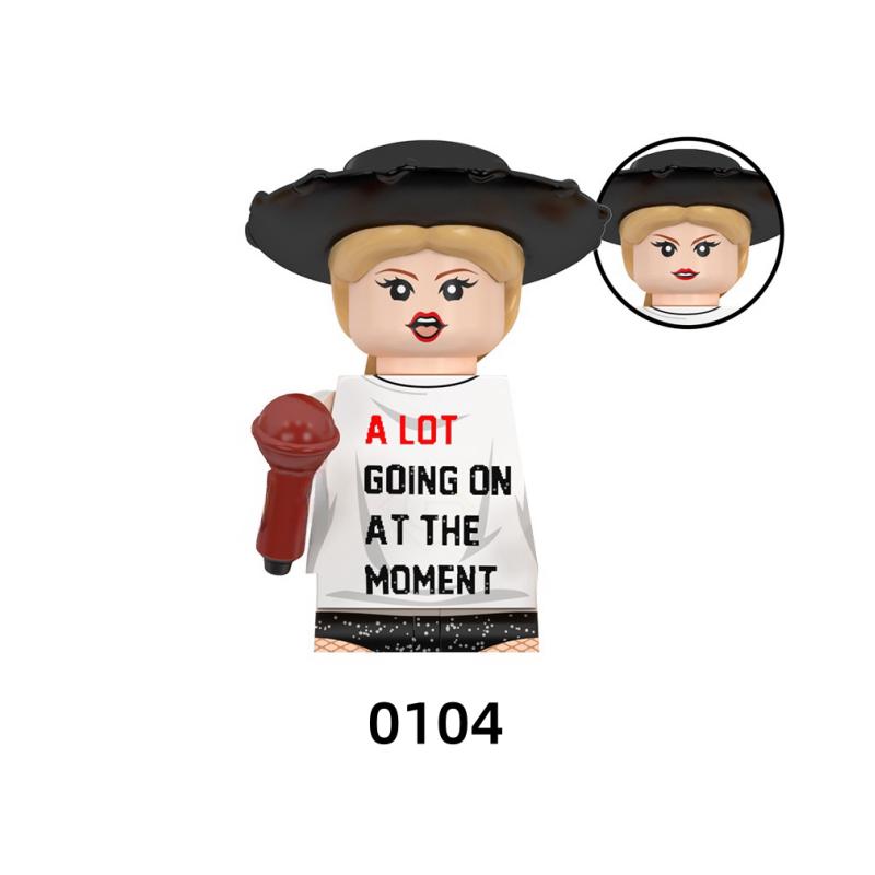 TP1026 LG1015 Swifts Beliebte Sängerinnen Bausteine Modell Mini Actionfigur Zubehör Halloween Geschenke für Kinder