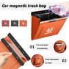 TKJA8 For Honda Civic Accord Fit Jazz Pilot C-RV Odyssey Passport City H-RV Premium Magnetic Car Trash Can Folding Hanging Storage Bag
