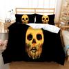 Skull Printing Duvet Cover Youth Bedroom Decor Bedding Suit Comforter Cover
