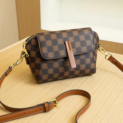Borsa a tracolla retrò stampata alla moda nuova borsa estiva piccola borsa media da donna a spalla singola borsa per la madre