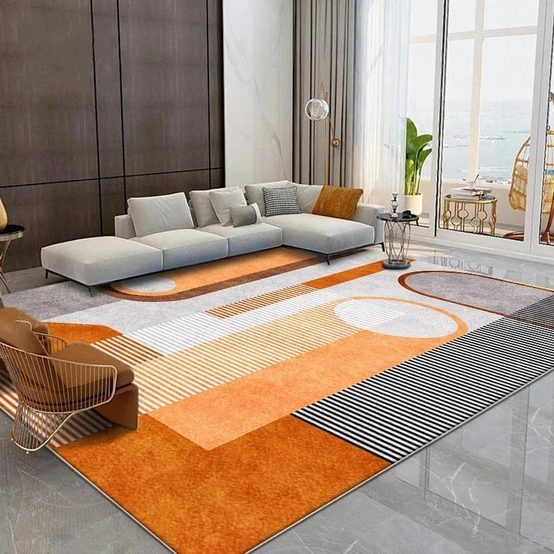 Modern Light Luxury Carpets Nordic Bedroom Carpet Large Area Living Room Decor Floor Mat Home Study Lounge Minimalist Style Rug