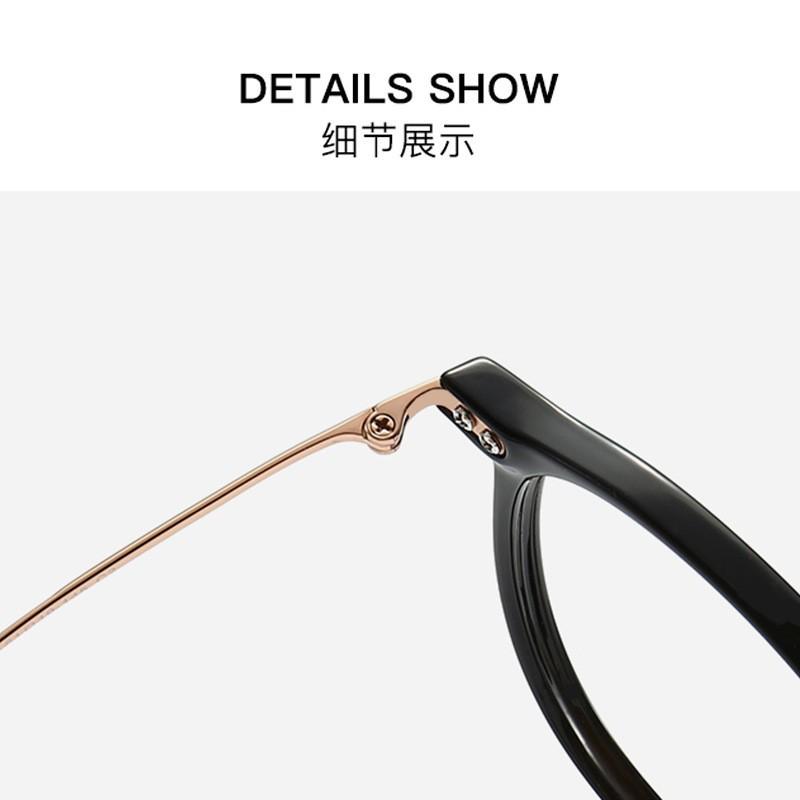 Tr Ultra-Light Whitening Glasses Frame Women'S 30500 Myopia Can Be Matched With Degree Flat Glasses Trendy Men'S Glasses