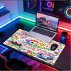 Kişiye Özel İsimli Dandy'nin Dünya Desenli Mouse Pad, Dizüstü Bilgisayar Masa Matı, Ev İçin Dekoratif Masa Matı Klavye Altlığı Hediye