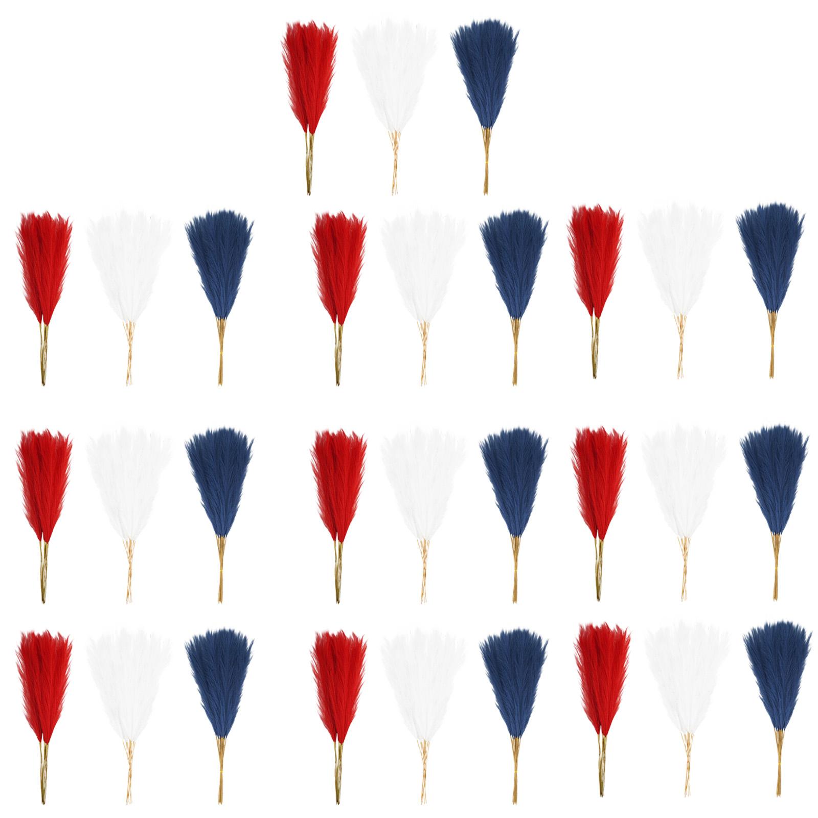 

Artificial Decorative Bouquet Set, 30 Stems In Multiple Colors, 10 Stems Of Each Color. These Are Artificial Dried Flowers, Requiring No Watering Or M