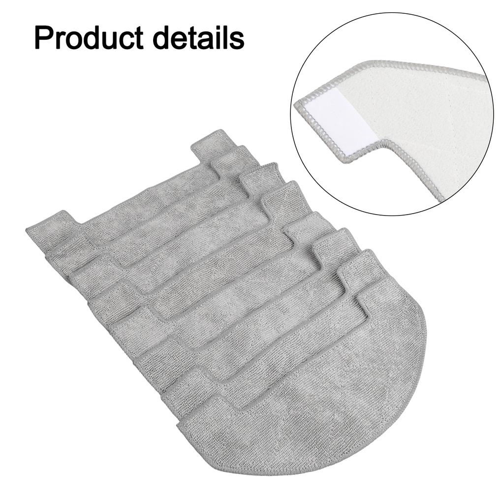 Replacement Accessory Set for BPMIO B15 for Plus Vacuum Main Brush Filters Side Brushes and Mop Cloth for Cleaning