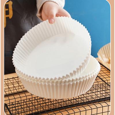 Air Fryer Paper Liner Disposable Oilproof Nonstick Baking Papers Round Square Food Grade Parchment Kitchen Party Cooking Supply