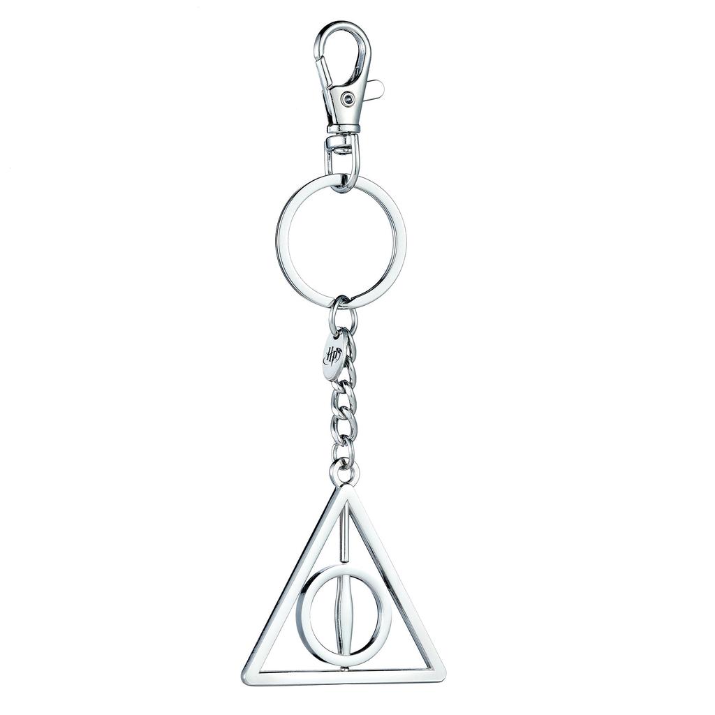 Harry Potter Deathly Hallows spinning keyring