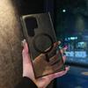 Samsung S25u Mobile Phone Case S24ultra Flash Powder Magnetic Absorption Suitable for S23 Strong Magnetic Absorption A56 Antibacterial Hard Sleeve