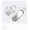 Compact Stainless Steel Tray for Tea Fruit and Jewelry Organization