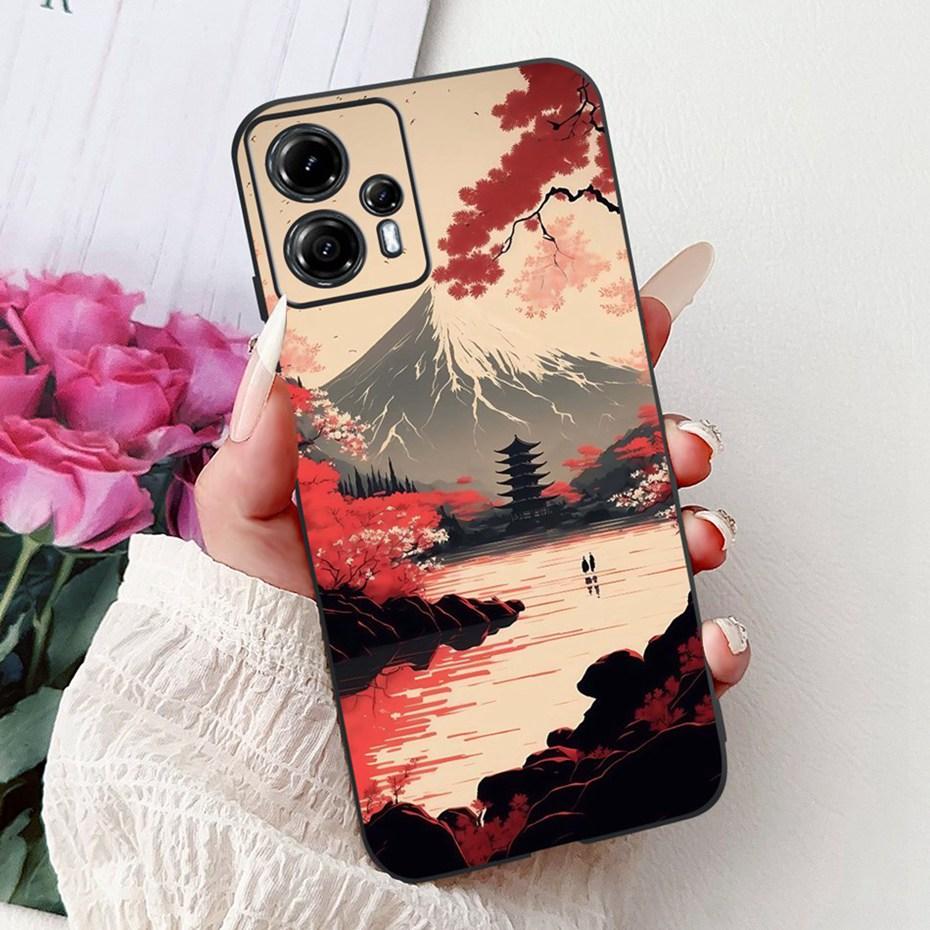 Fashion Painting Case For Motorola Moto G13 G23 Soft Silicone TPU Phone Cases For MOTO G13 G23 Back Covers Bumpers