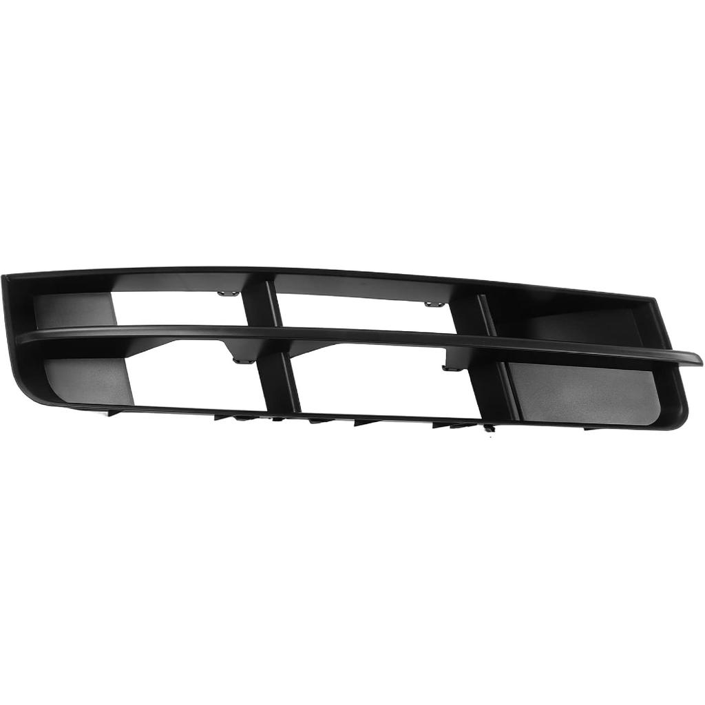 Front Bumper Lower Grille, Black ABS Air Vent Cover Trim for 2010-2015 Standard Bumper, Right Side, AU1039112