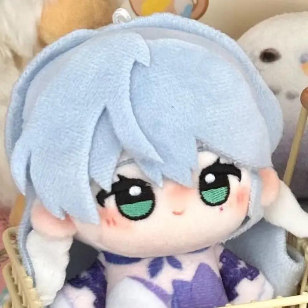 Stuffed 10cm Honkai: Star Rail Sunday Robin Cute Plush Doll Keychain for Fans Collection or Kids Adults Birthday Gift