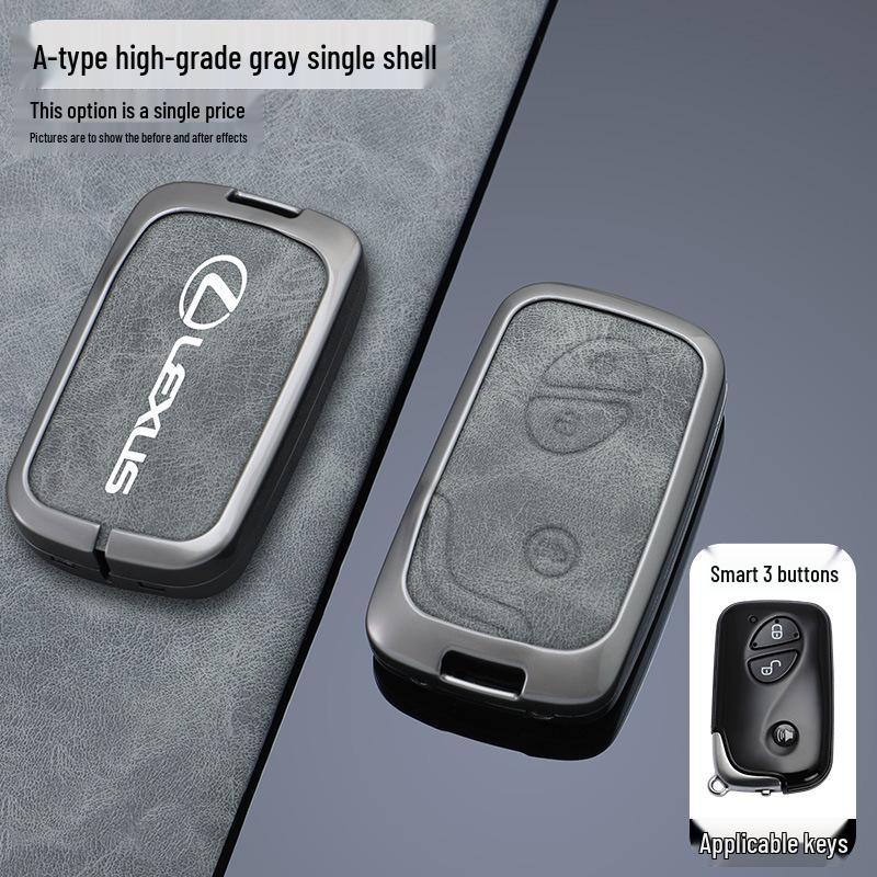 Lexus Key Case Metal Shell for ES200, RX300, NX200, UX260h, ES300h, RX350h