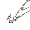 HERMES 2022 Silver925 Chéne Dunkle Farandole Necklace Silver Silver925 unisex Used