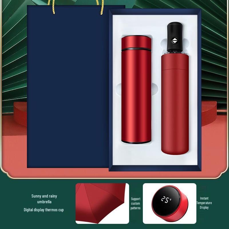 Jilifa Temperature Control Coffee Cup Set with Umbrella