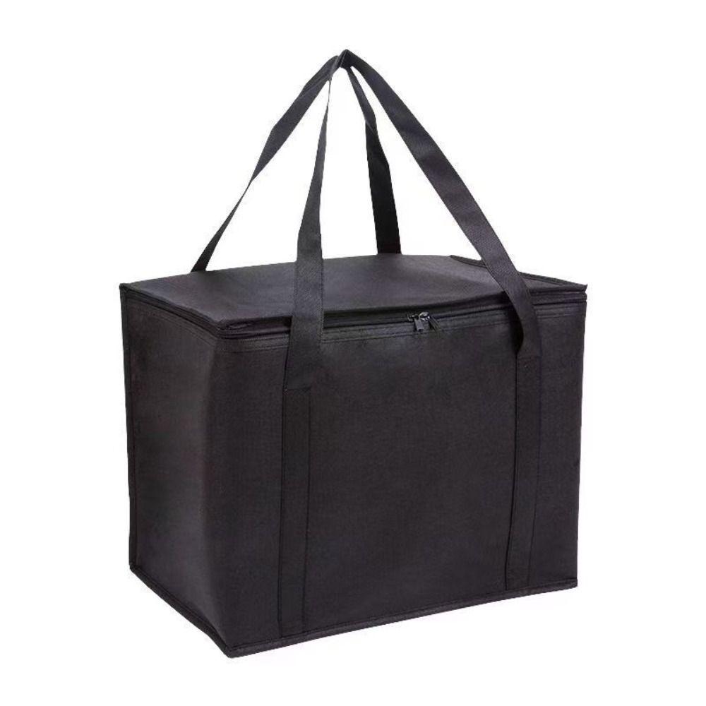 Tin Foil Food Delivery Bag Waterproof Insulated Thermal Cooler Bag Insulated Cooler Cool Bag  Food