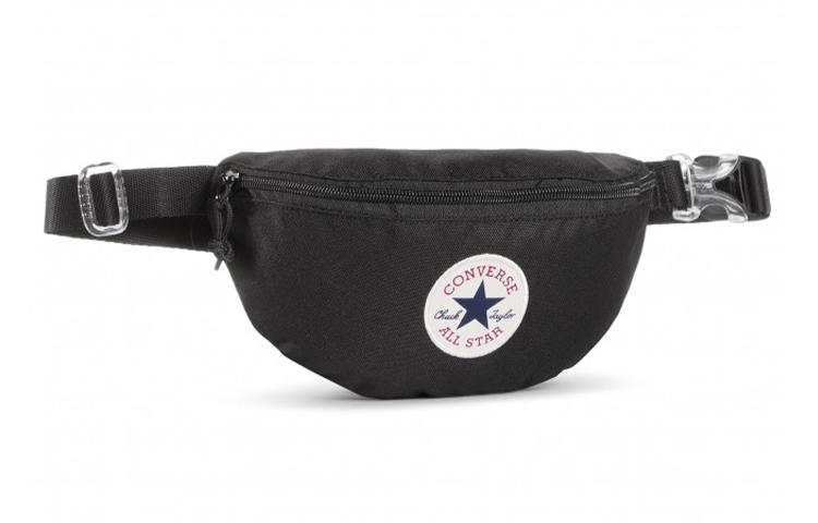 Converse Fabric Sling Bag, Fanny Pack Regular Unisex Black 10019907-A05