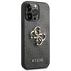 Guess Guhcp14L4Gmggr Iphone 14 Pro6,1 Grau/Grey Hardcase 4G Großes Metall-Logo