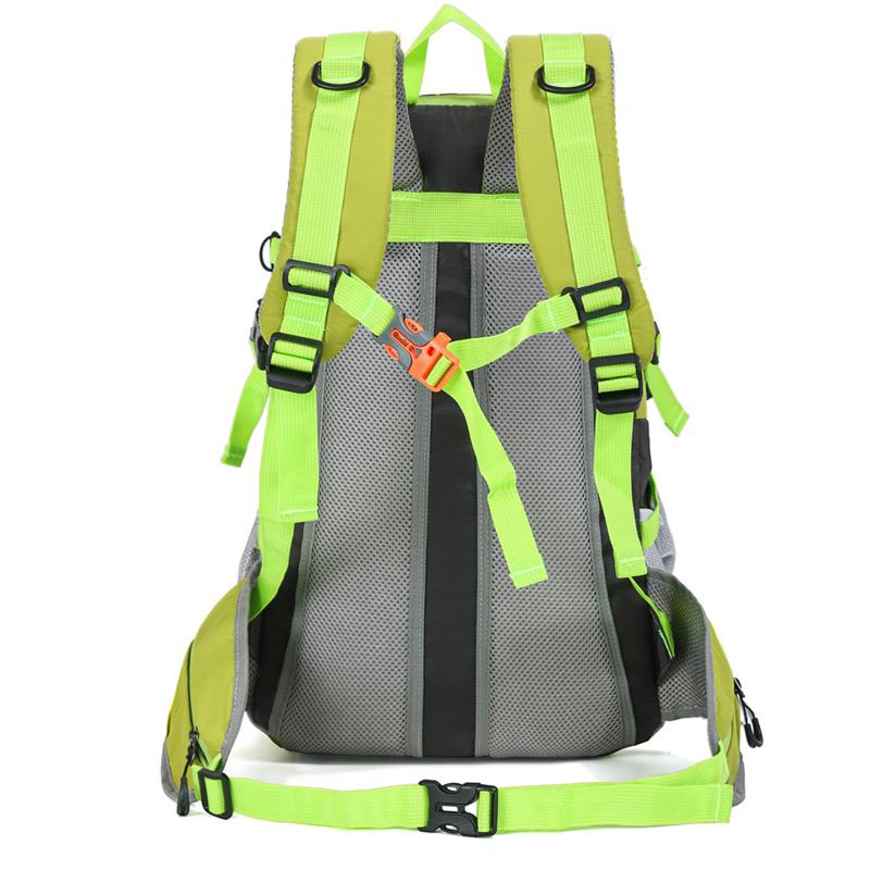 Outdoor Hiking Backpack with Mesh Side Pockets and Adjustable Straps for Adventure and Travel