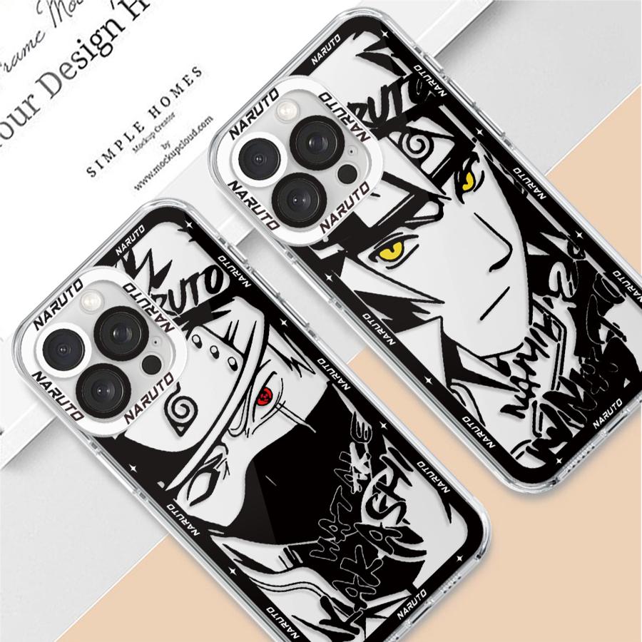 Anime Uchiha Sasuke Case for iPhone 16 15 14 Plus 17 Air XR 12 Mini 13 12 11 Pro MAX 7 8 16e Soft Phone Cover