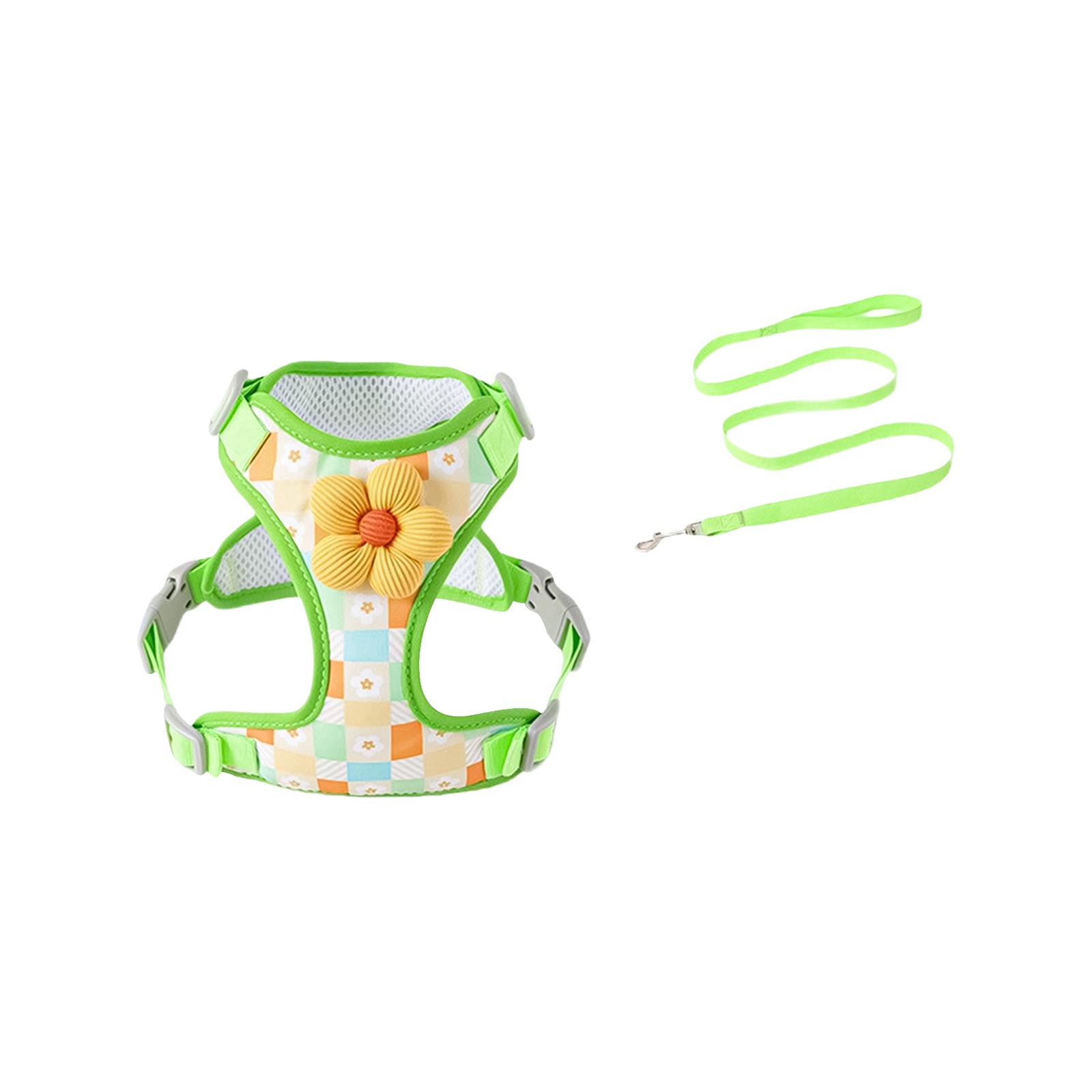 

Pet Chest Strap Traction Rope Summer Breathable Explosion Proof Punch Adjustable Dog Traction Rope For Small And Medium Sized Dogs Going Out S