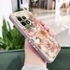 Gorgeous Flower Phone Case For Oneplus 12 12R 11 11R 10 10R 10T 9R 9RT 9 8T 8 7 7T Pro 5G Liquid Silicone Cover
