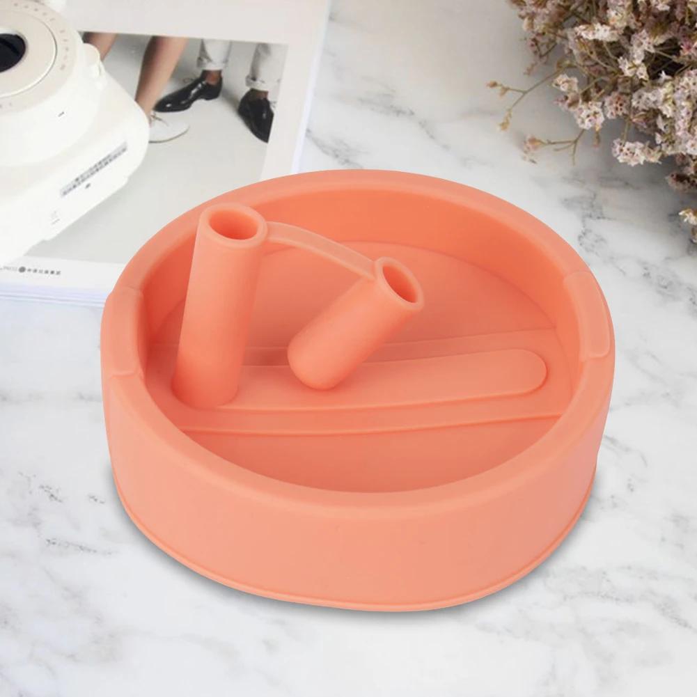 Silicone Dustproof Cup Cover Straw Cap Leak Proof Cup Lid Anti-Overflow Lid for Stanley 40oz Accessories