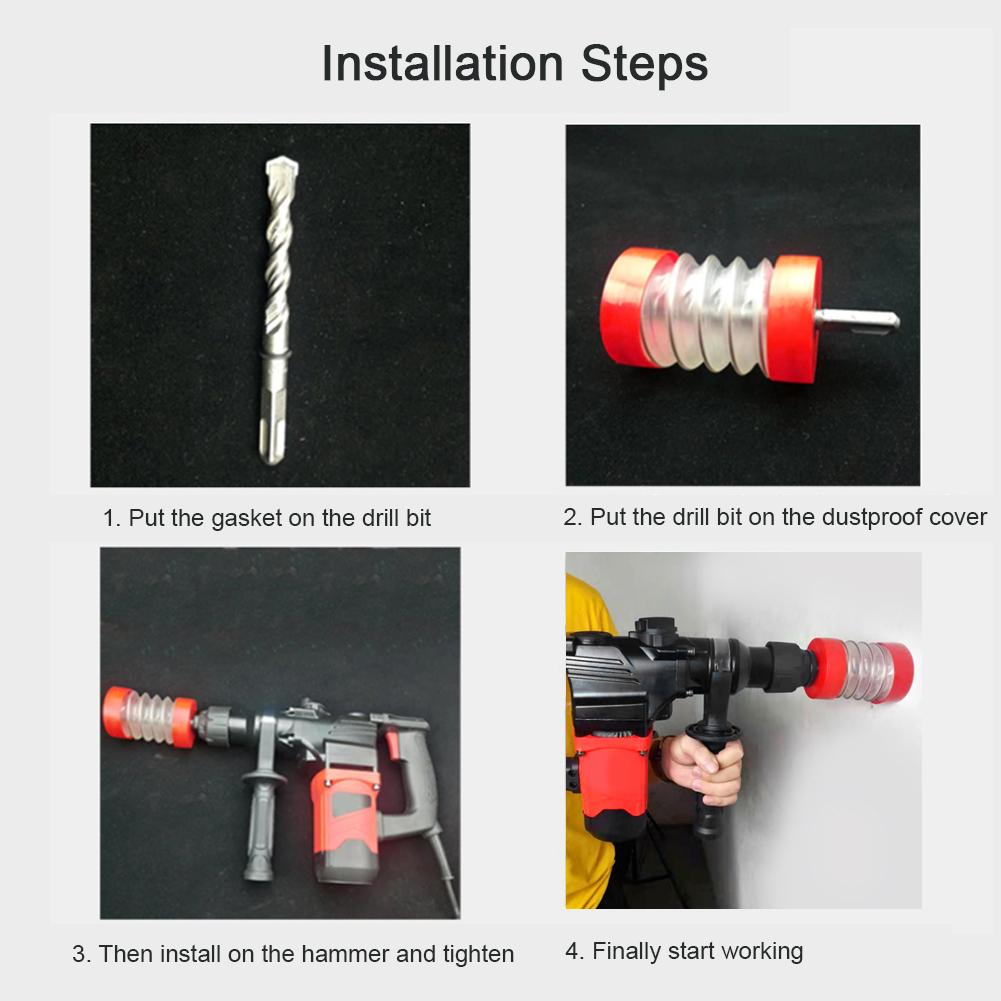 FCM110   Electric Hammer Dust Cover Drill Dust Proof Cover Electric Hammer Accessories