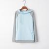 New 2020 Autumn/Winter Women's Patchwork Hooded Zipper Long Sleeve Hoodie, European American Style