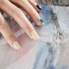 DIY Nail Background Paper Nail Work Backdrops Showing Stand Art Photo Props Nail Art Plate Tips