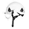 Industrial Safety Helmet, ANSI/ISEA Z89.1 Approved ABS Hard Hat with Visor & 6-Point Ratchet Suspension, Adjustable Vented Hardhat for Men & Women,