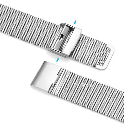 Milanese Mesh Stainless Steel Watch Band Bracelet 12mm 14mm 16mm 18mm 19mm 20mm 21mm 22mm Unisex Replacement Strap Accessory