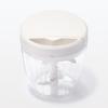 MUJI Mincer Stainless White Chopper, 900mL, 44131282, Plastic, Steel,