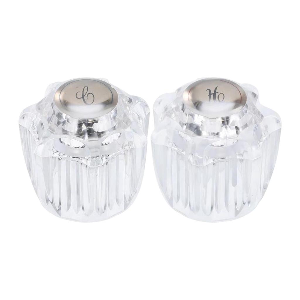 Acrylic Shower Knob Multiuse Shower Handle Wear Resistant Tub Faucet Handle Bathroom Accessories for Washroom Hotel Fittings