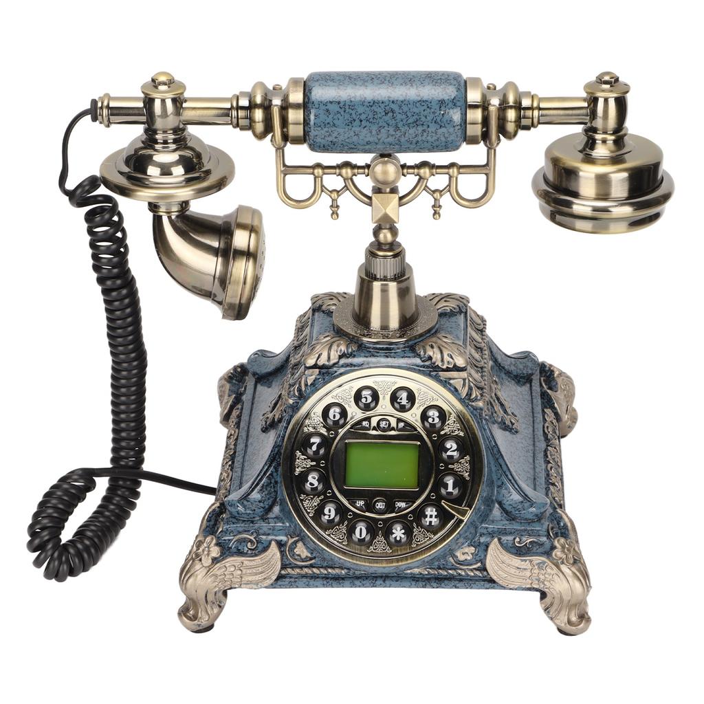 MS‑5501D Antique Telephone Retro Old Fashioned Backlight Phone with Display FSK DTMF Calendar Date