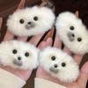 Cute Cartoon Plush Little Seal Hair Clip Hair Accessory Versatile Autumn And Winter Cute Pet Bangs Clip Side Broken Hair Clip