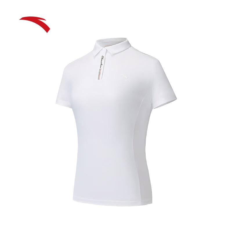 

Anta Women s Ice Silk Short Sleeve Polo Shirt L