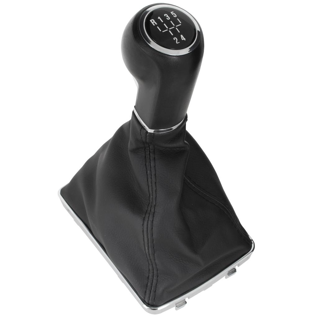 Opel Astra III H 04-10 Gear Shift Knob Black + Gaiter, 5-Speed